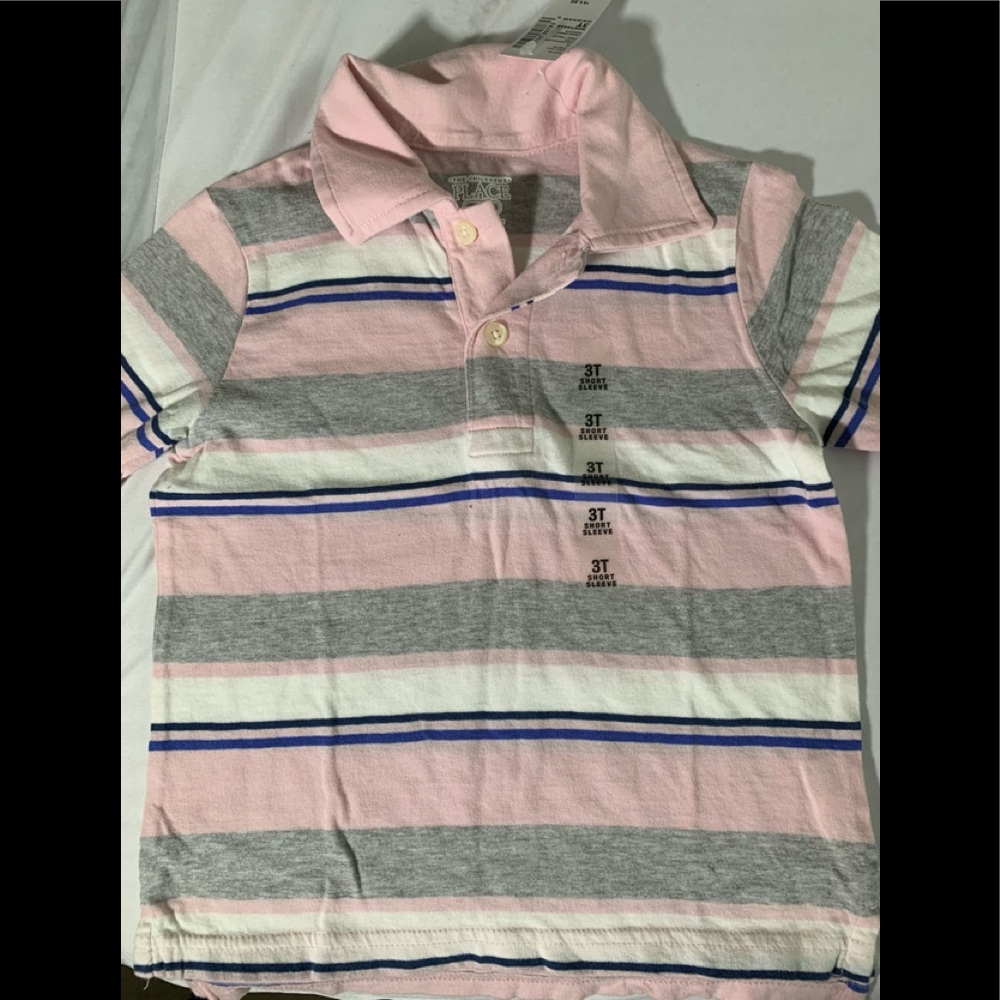 NWT polo shirt. Super soft and adorable. 🤍🤍🤍